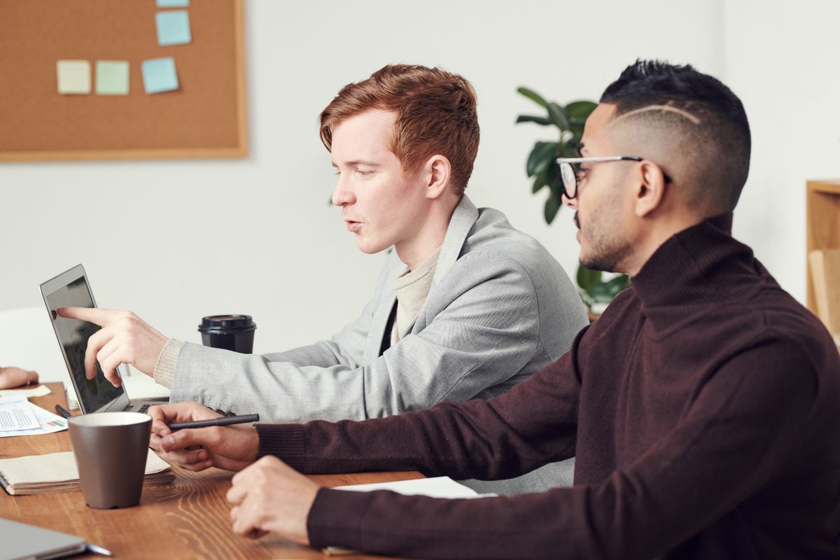 People working together